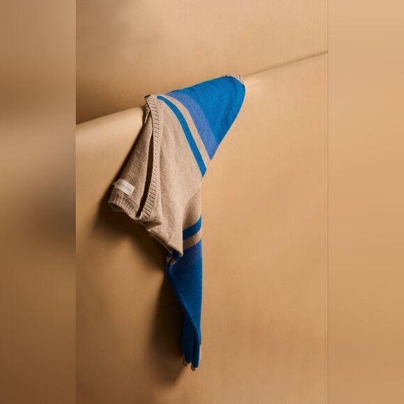 The Endery Cabin Cardigan | Crystal Lake Size XL/XXL in Tan and Blue NWT - Picture 3 of 16